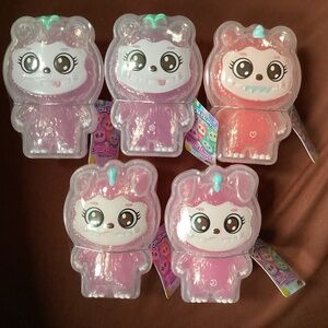 Crazslimy Slimy-Boos Slimy Figure Bundle New 3 different colors